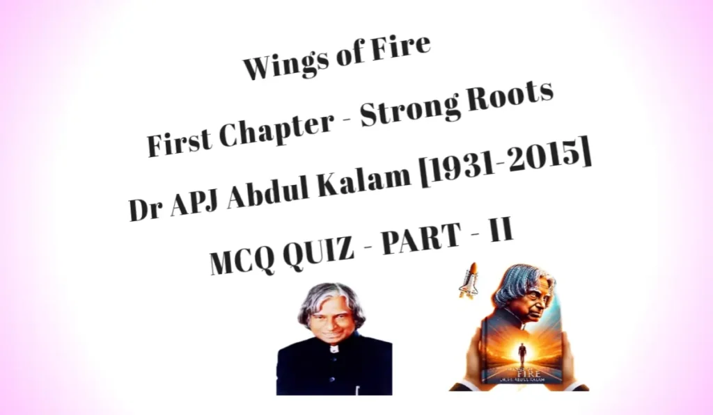 Strong Roots MCQ QUIZ