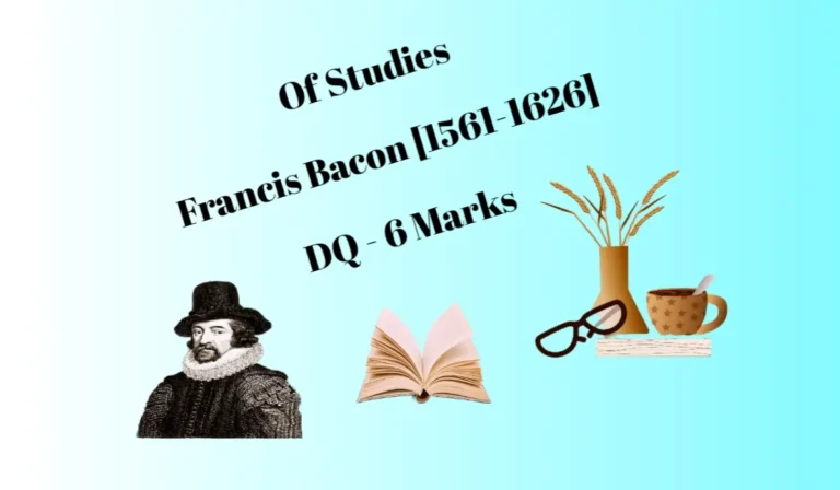 Of Studies DQ