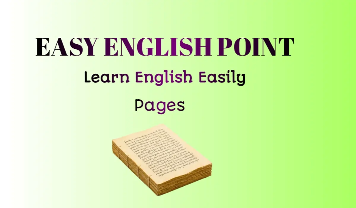 Pages Easy English Point