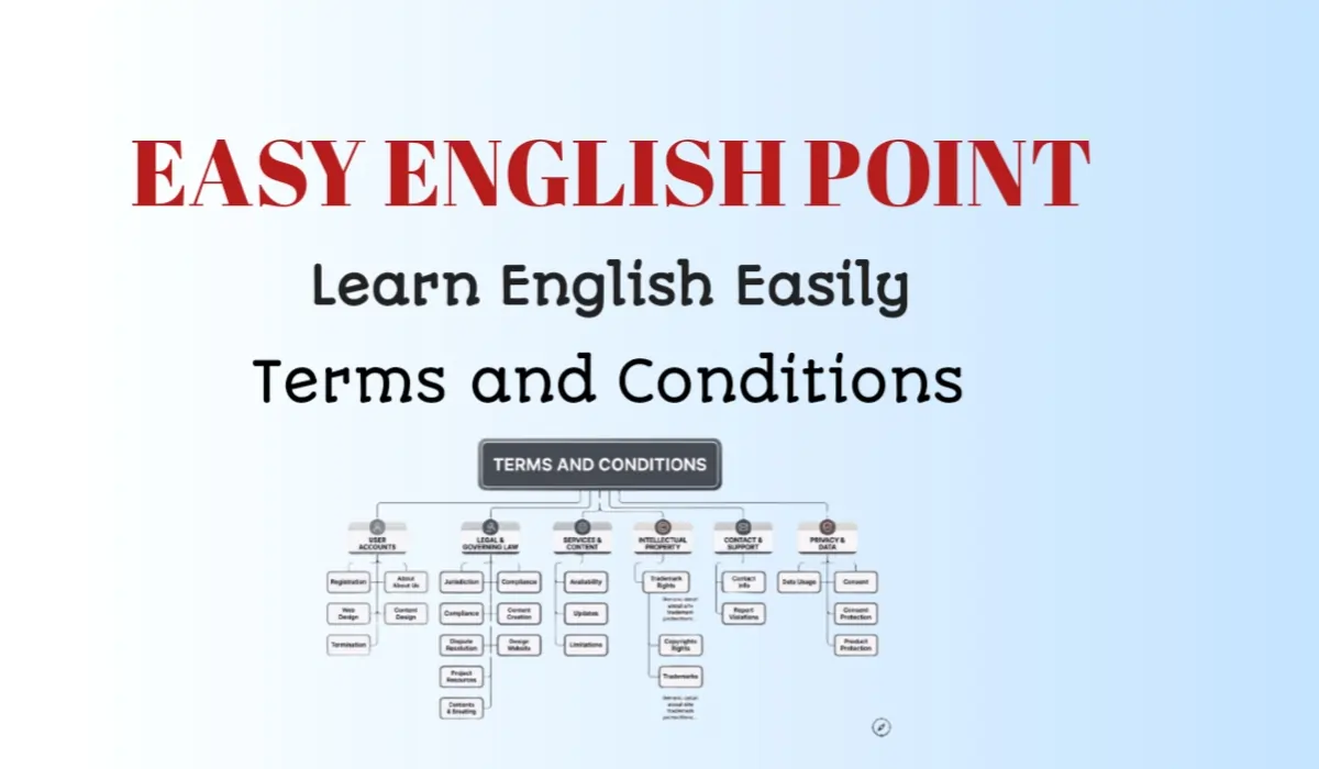 Terms and Conditions Easy English Point