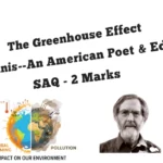 The Greenhouse Effect SAQ
